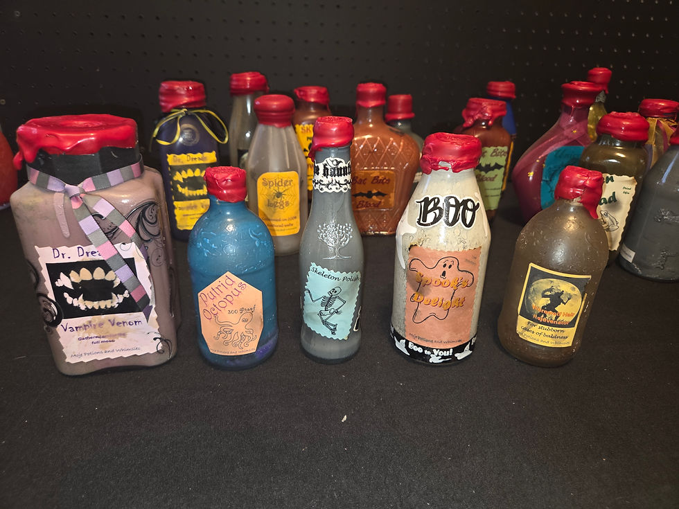 Thumbnail: Medium Halloween Bottles