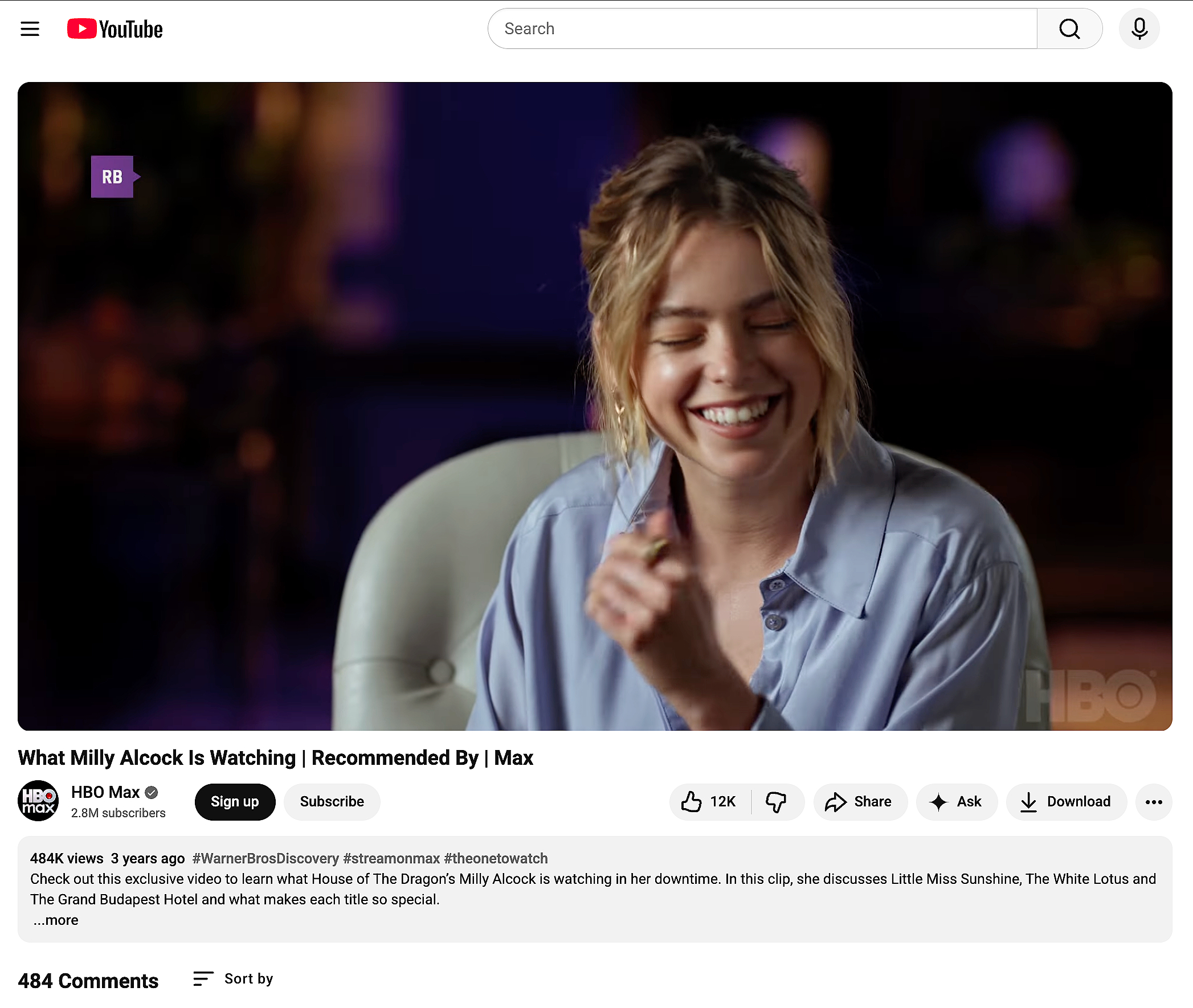 Recommended By campaign