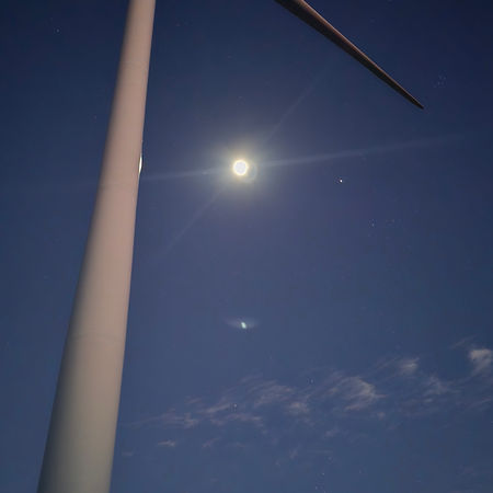 Kölvallen Rüzgar Enerji Santrali Manzarası