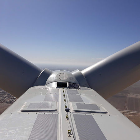 Ardıçlı Rüzgar Enerji Santrali Manzarası