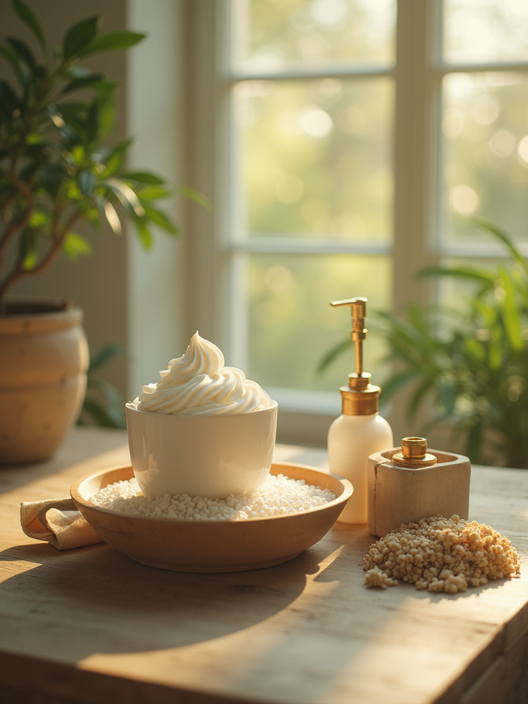 A modern digital workspace showing curated wellness-themed design templates on a screen.