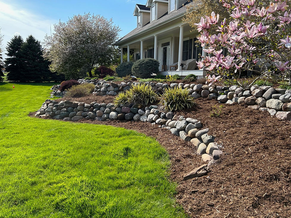 Landscaping on a Slope