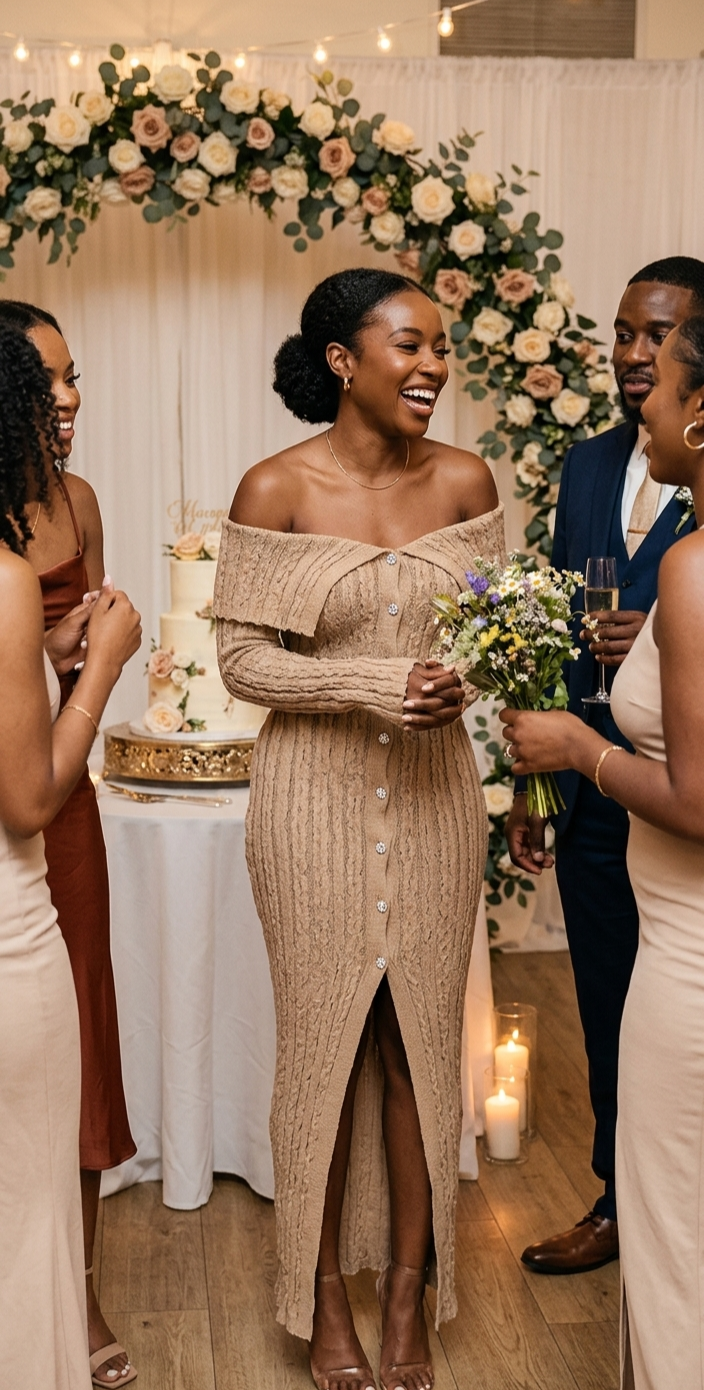 Thumbnail: MAXI CARDIGAN DRESS