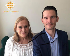 Christopher Ehrli y Laura, Directora de AMPI CDMX