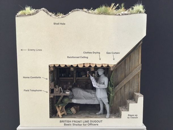 British Front Line Dugout