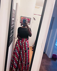 Ensemble rose et noir