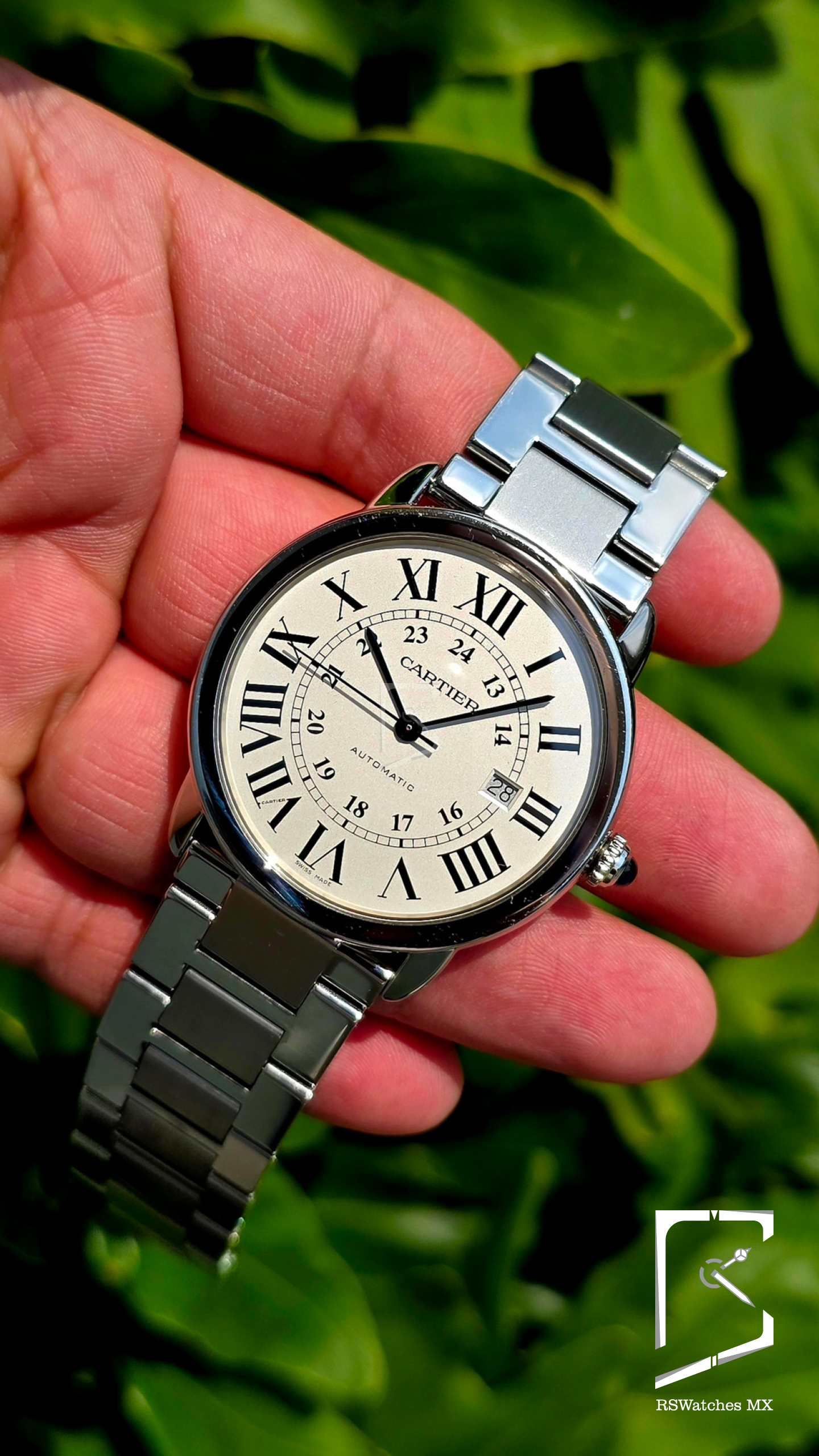 Cartier Ronde Solo de Cartier XL Automático 42mm W6701011 SR