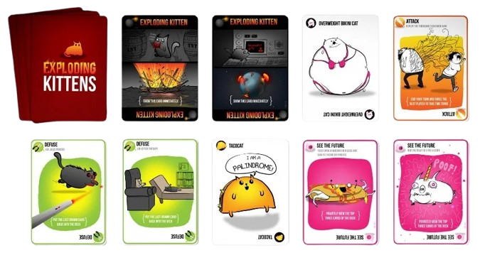 Miniature : EXPLODING KITTENS