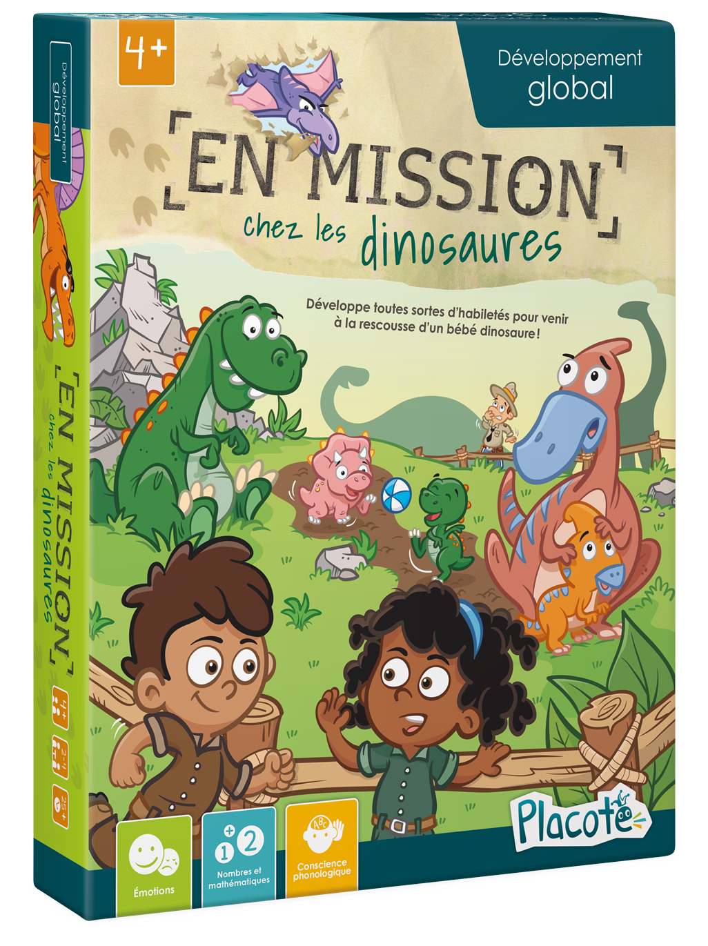 EN MISSION CHEZ LES DINOSAURES