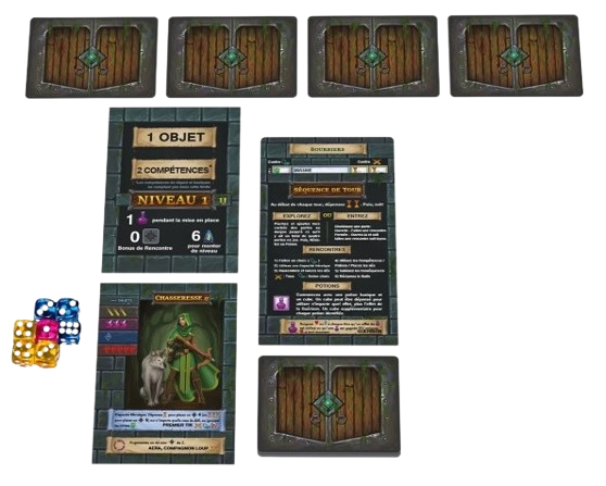 Miniature : ONE DECK DUNGEON Forêt des ombres (Extension)