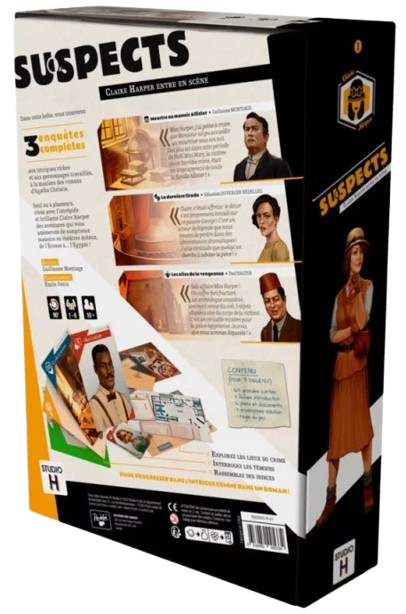 Miniature : SUSPECTS Claire Harper entre en scène