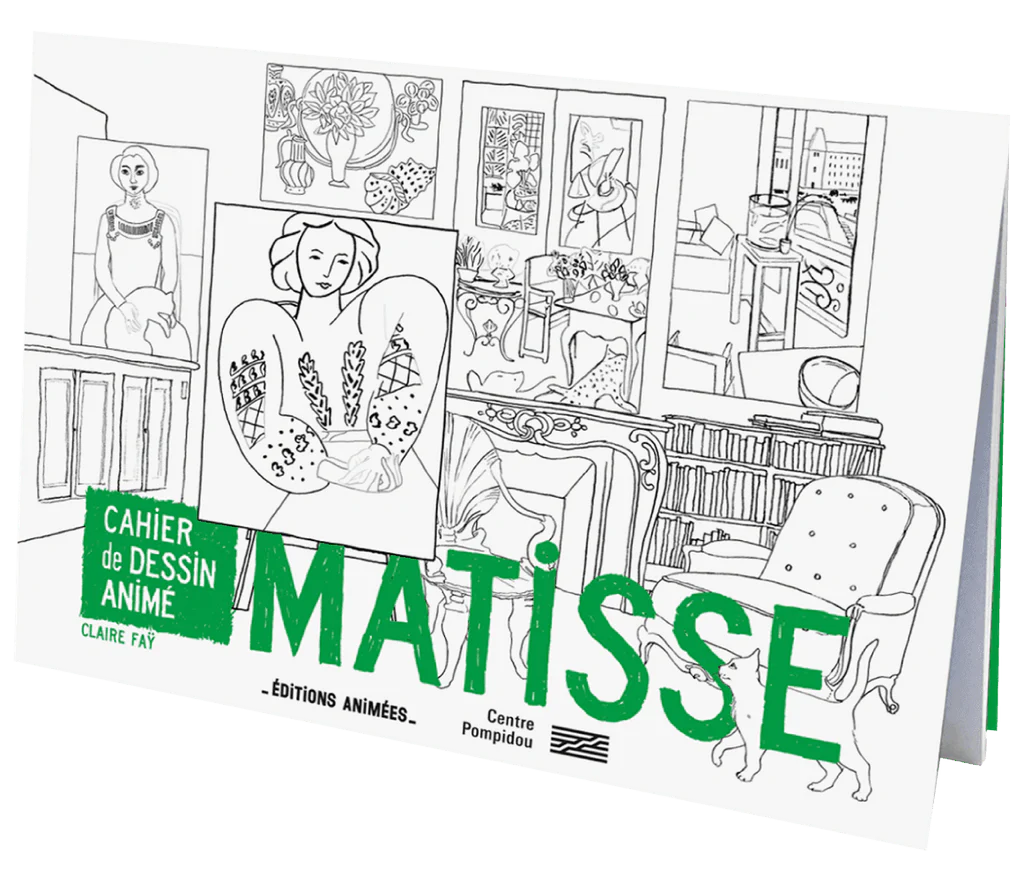 CAHIER DE DESSIN ANIME Matisse