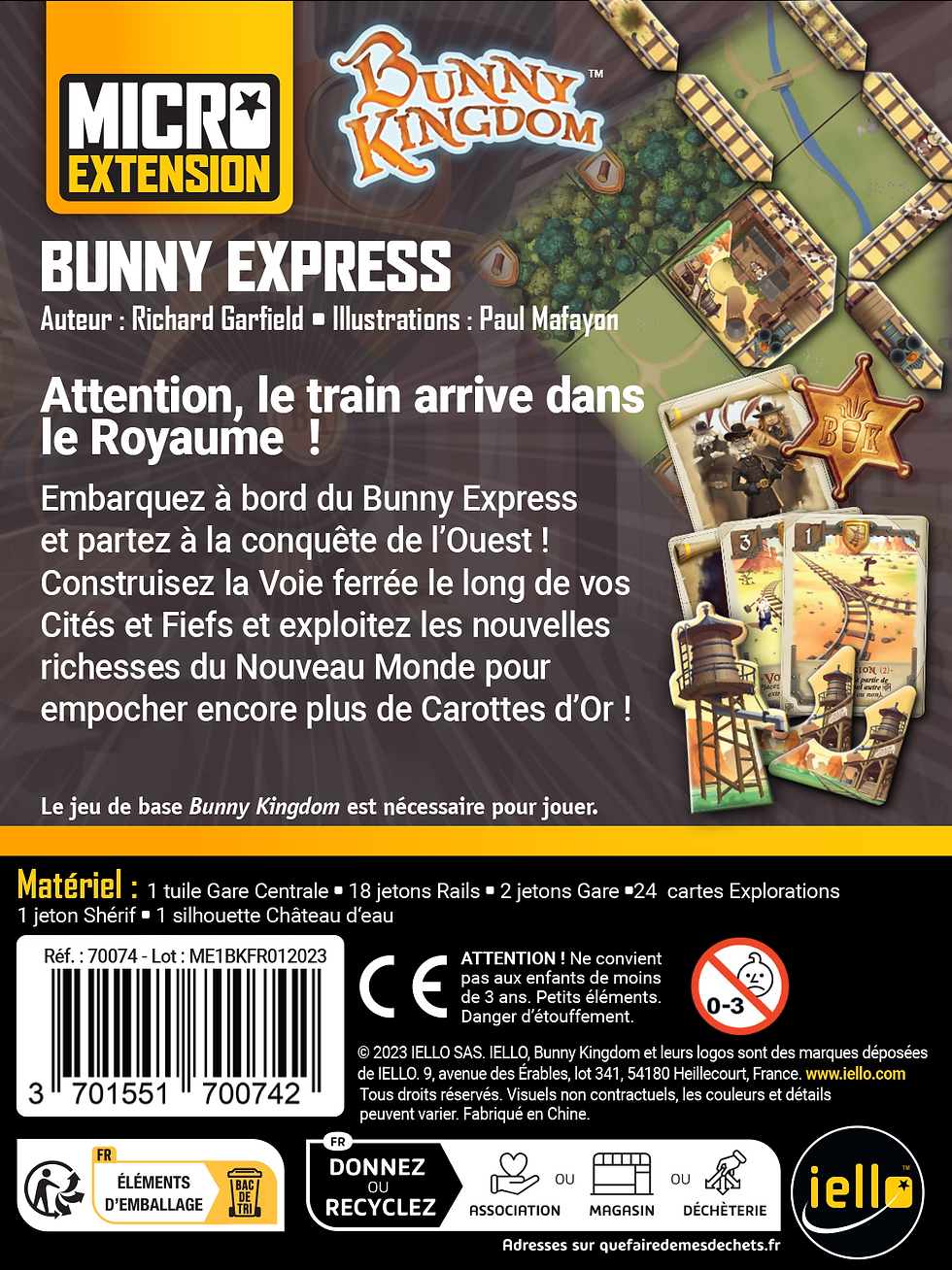 Miniature : BUNNY KINGDOM Bunny express (Micro Extension)