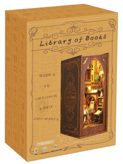 Miniature : BOOK NOOK Library of books (Salle de lecture)