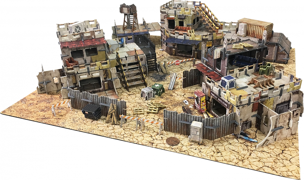Miniature : SHANTY TOWN CORE SET (Battle Systems)