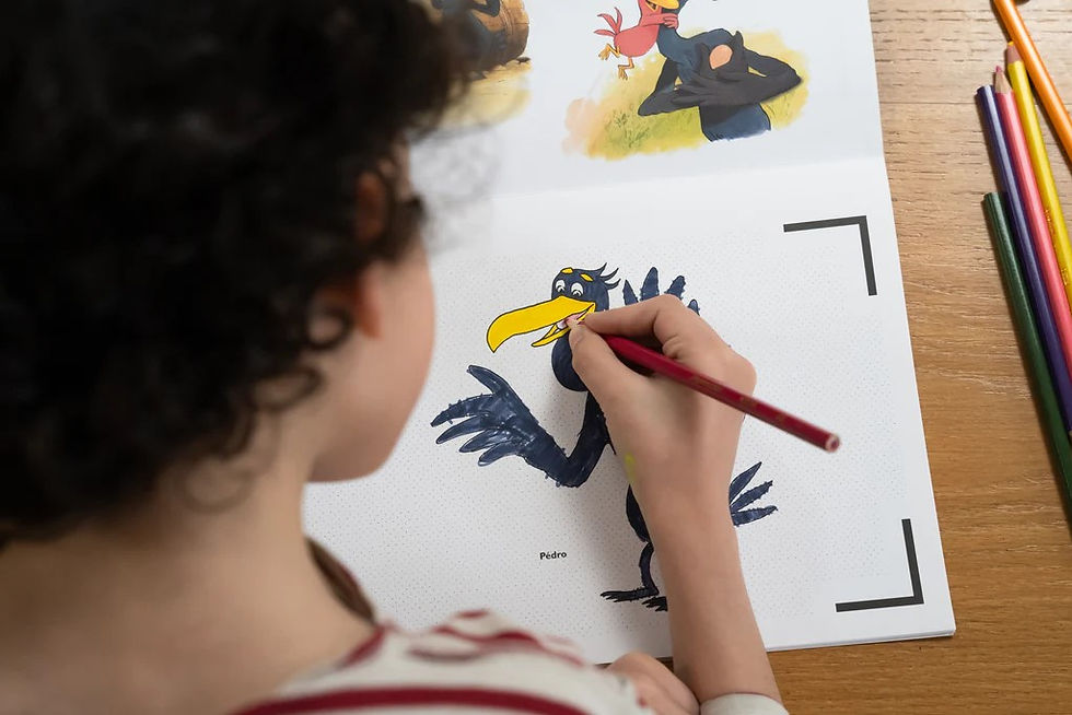 Miniature : CAHIER DE DESSIN ANIME Les p'tites poules