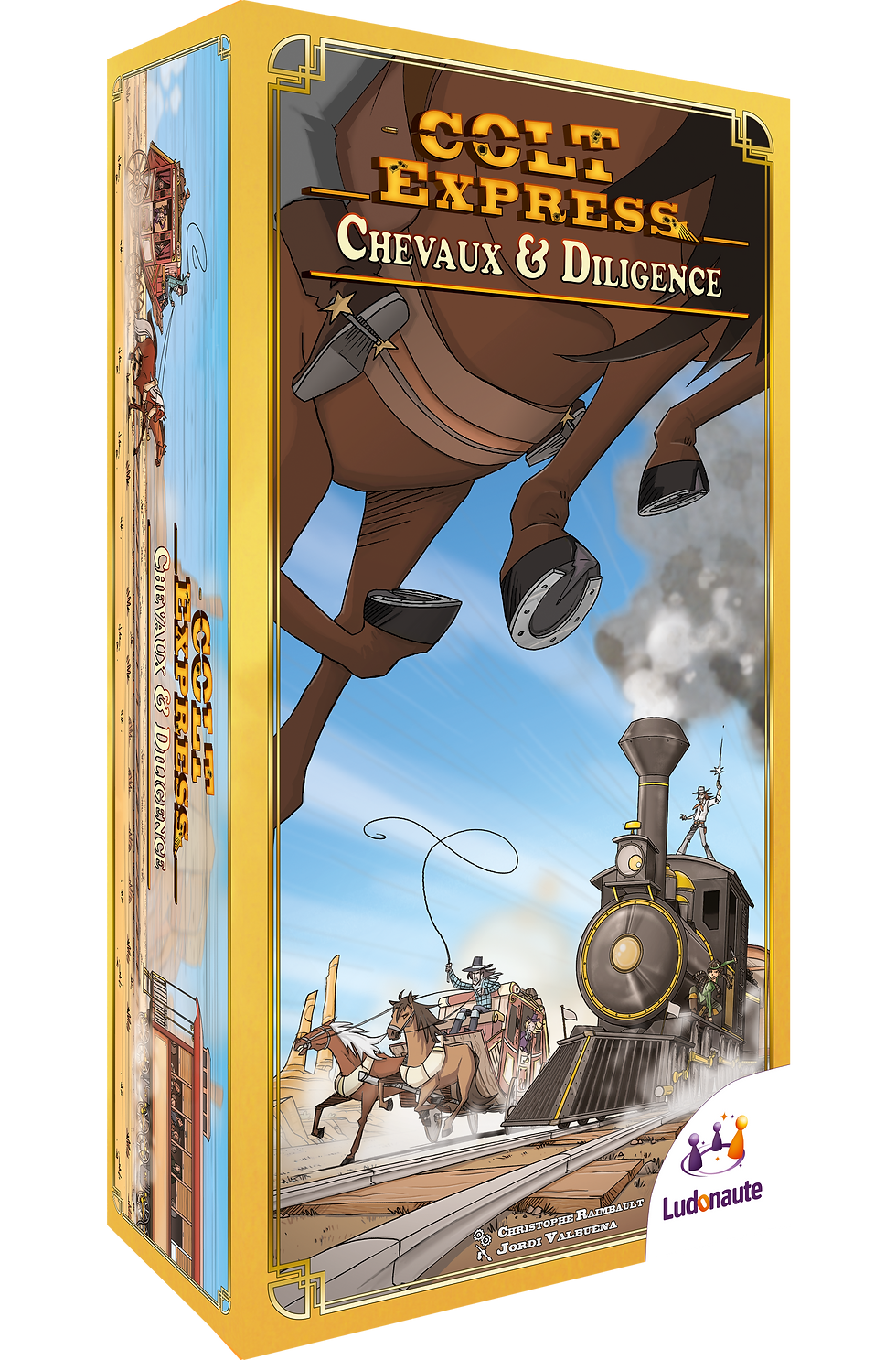 COLT EXPRESS Chevaux et diligence (Extension)