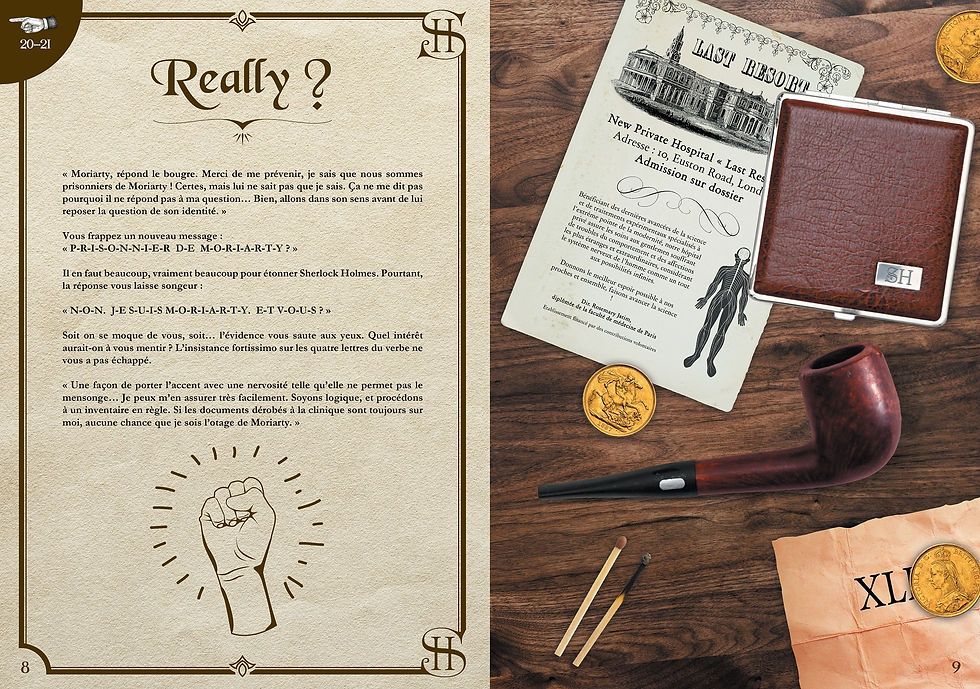 Miniature : ESCAPE QUEST Sherlock Holmes, la folie du Docteur Watson