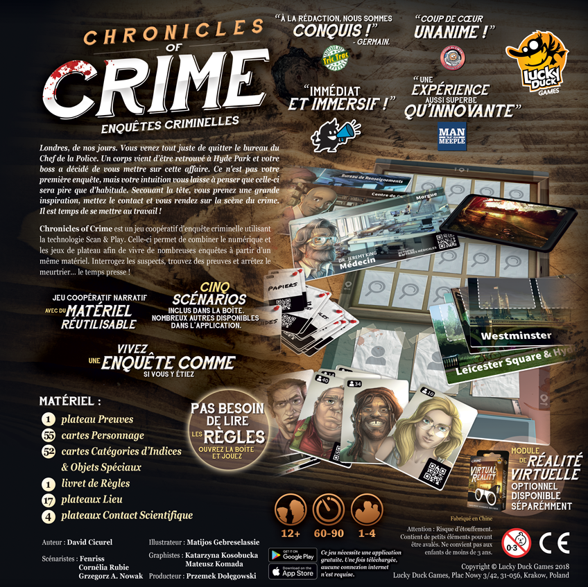 Miniature : CHRONICLES OF CRIME