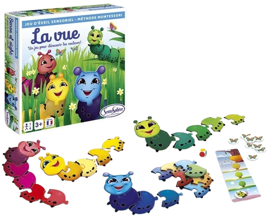 Miniature : Jeu sensoriel - La vue