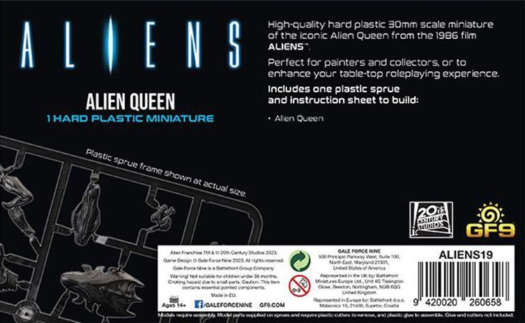 Miniature : ALIENS Figurine Alien Queen