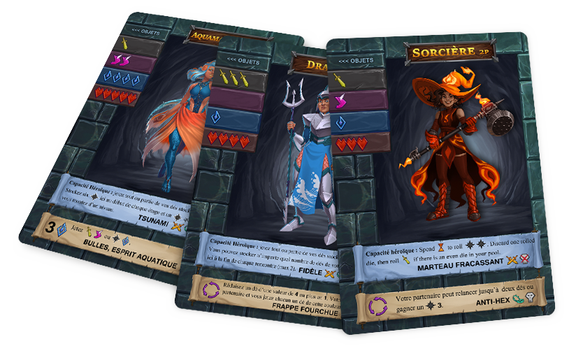 Miniature : ONE DECK DUNGEON Profondeurs abyssales (Extension)