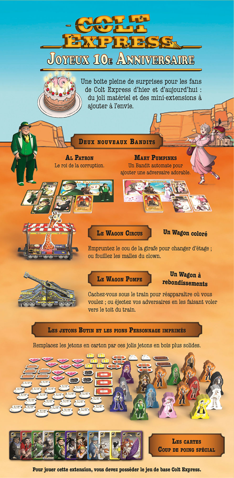 Miniature : COLT EXPRESS Joyeux 10ème anniversaire (Extension)