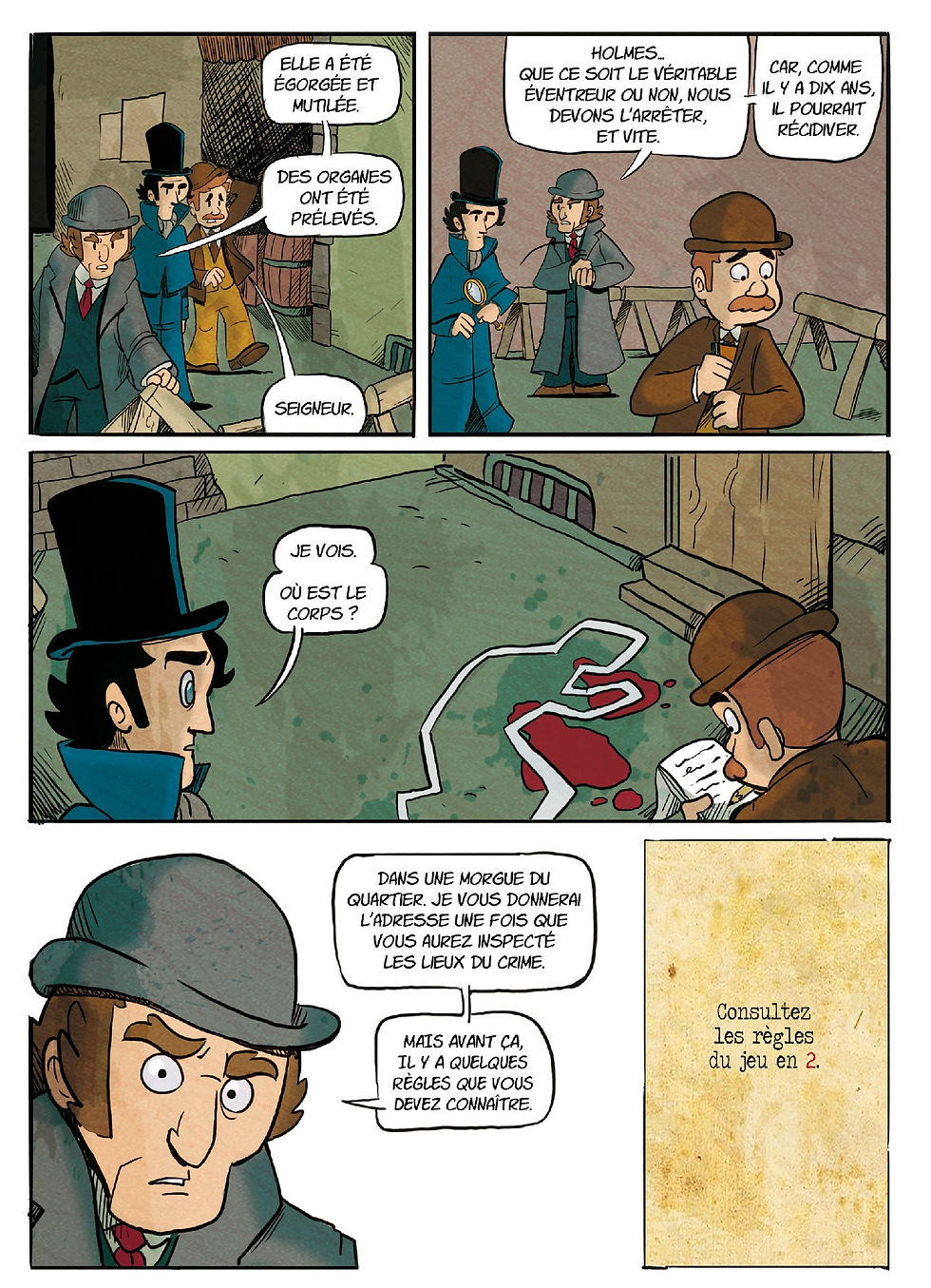 Miniature : SHERLOCK HOLMES L'ombre de Jack l'éventreur