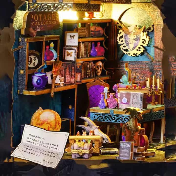 Miniature : BOOK NOOK Magic market (avec boite à musique)