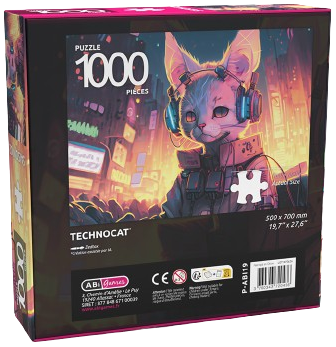 Miniature : TECHNOCAT - 1000 pièces (ABI Games)