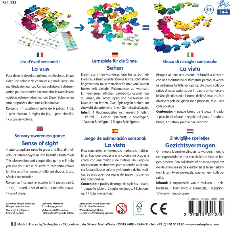 Miniature : Jeu sensoriel - La vue