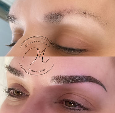 Hybrid Brows - Eyeliner Tattoo - Brow Microblading - Permanent Makeup