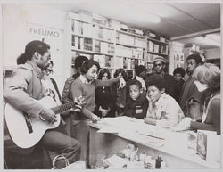 05 Bookshop event. c1970s. Huntley Archives at London Metropolitan Archives_Archives Series Ref-LMA_