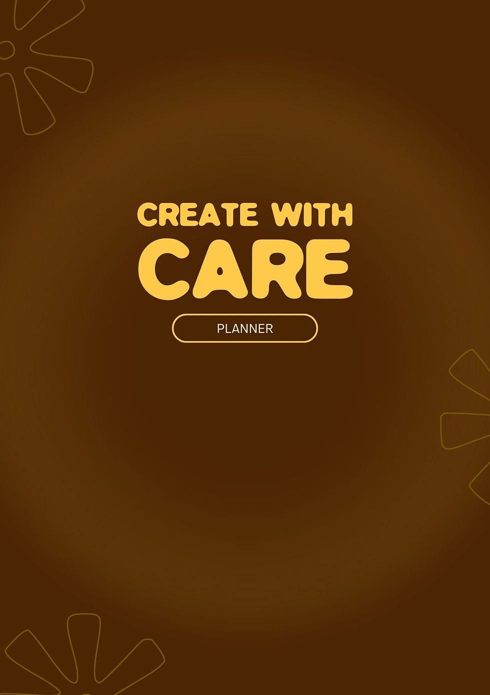 Create with Care - Year Planner