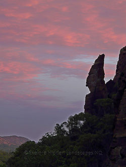 Sunrise over Mt Mulligan