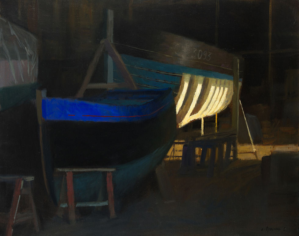 Le secret de Marie Madeleine, huile sur toile, 81x65cm