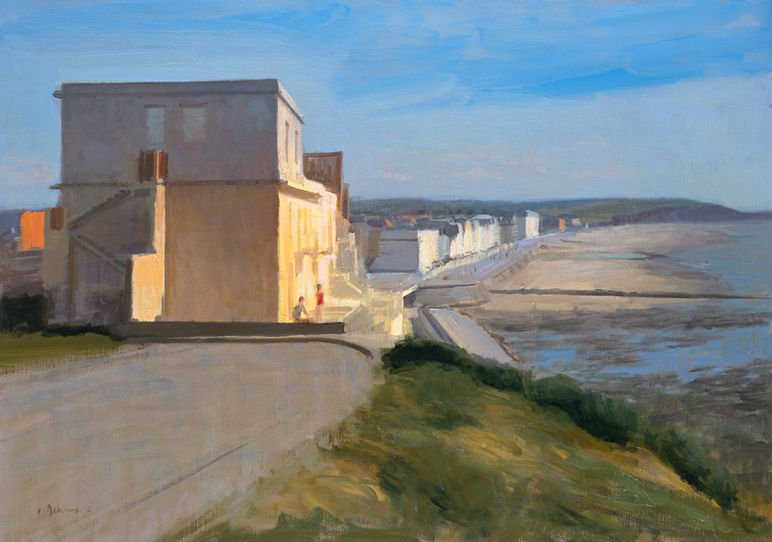 L'air du large, huile sur toile, 92x65cm, 2022