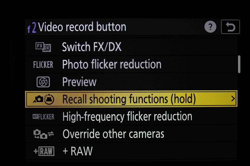 Toggle Your Nikon Z9, Z8 Shooting Settings with a Button