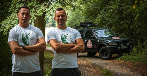 Balkan Express-Rallye: André und Stefan sammeln auch Spenden für "Menschen für Wölfe"