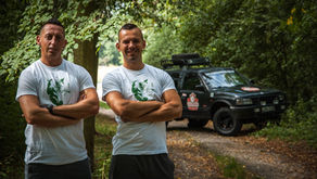 Balkan Express-Rallye: André und Stefan sammeln auch Spenden für "Menschen für Wölfe"