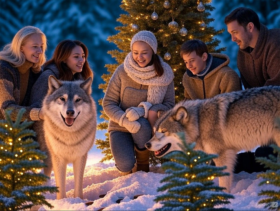 Emilia nahm den Menschen die Angst vor den Wölfen.