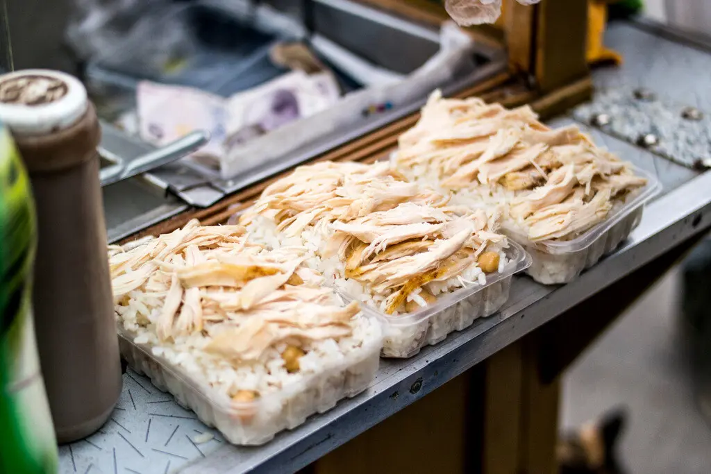 Arranged Food and Objects