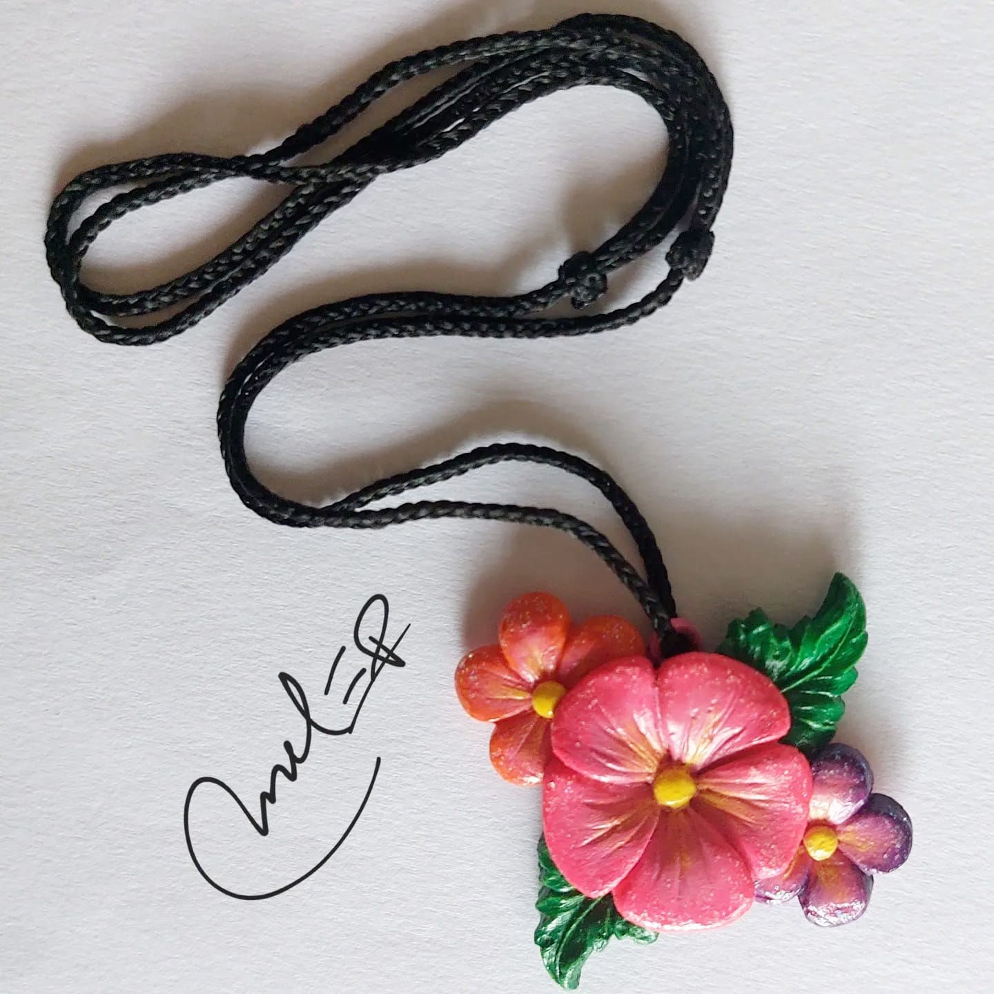 Dije de flores