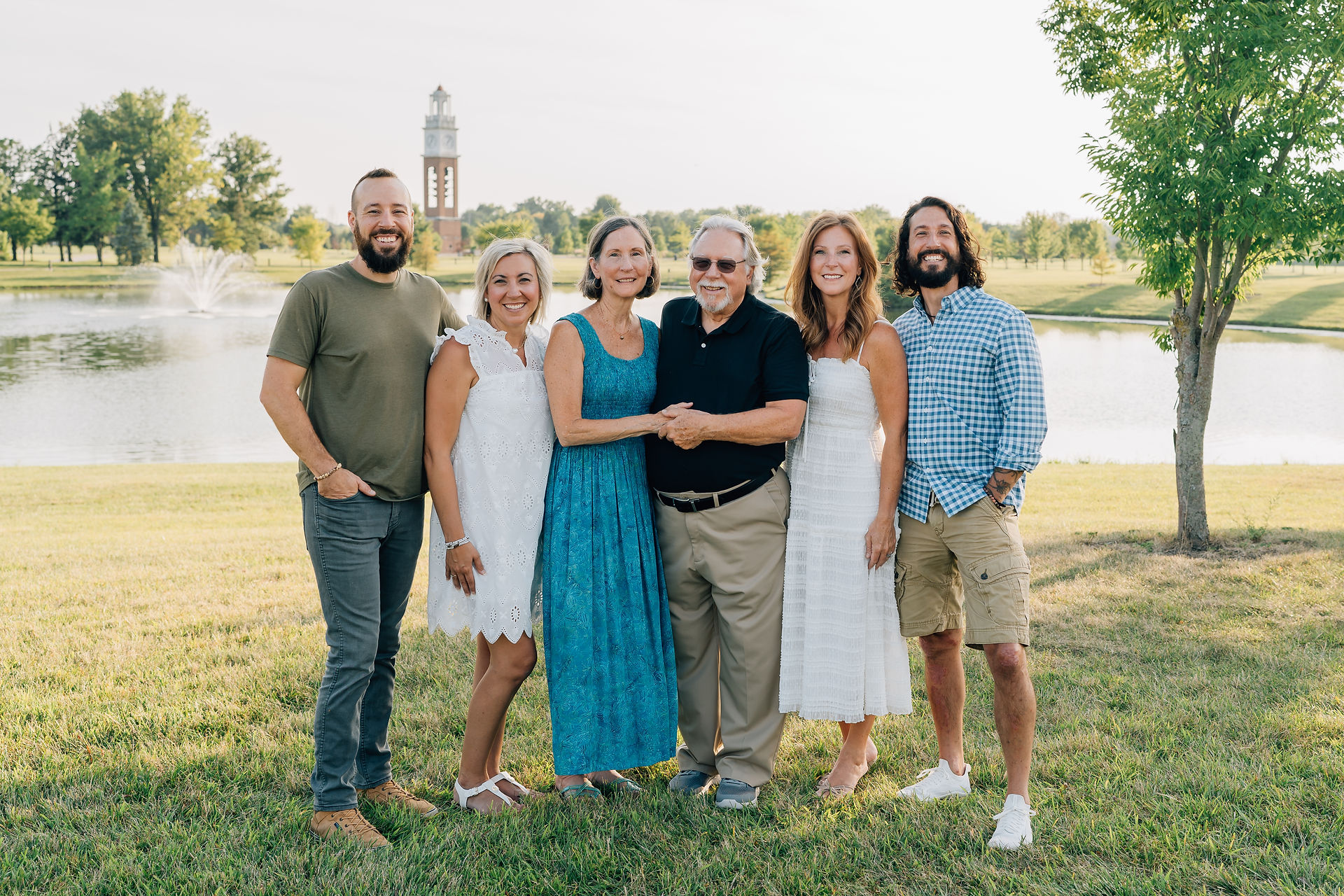 coxhall gardens extended family photo