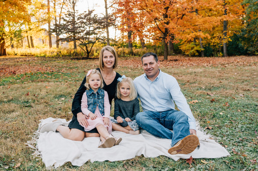 West Lafayette family photos with young kids
