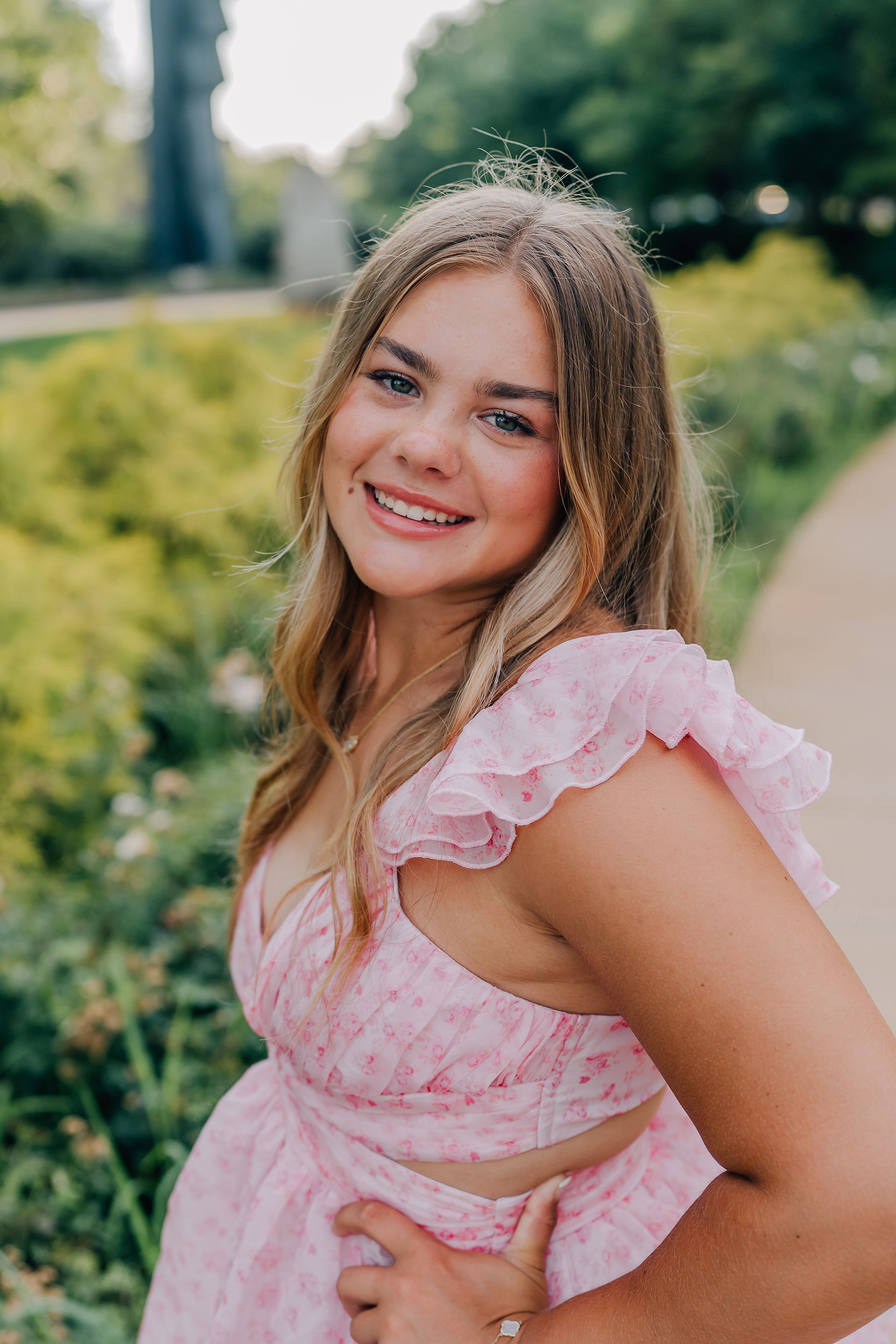 west lafayette indiana senior photo
