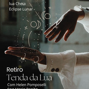 Nos dias 5, 6 e 7 de setembro/ 2025, em pleno eclipse lunar na lua cheia, vamos nos encontrar na sexta edição do Retiro Tenda da Lua da terapeuta sistêmica integrativa, Helen Pomposelli, no Spa Maria Bonita, situado em Friburgo/RJ. 
