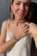 Thumbnail: Single Wrap Set (Choker + Bracelet)