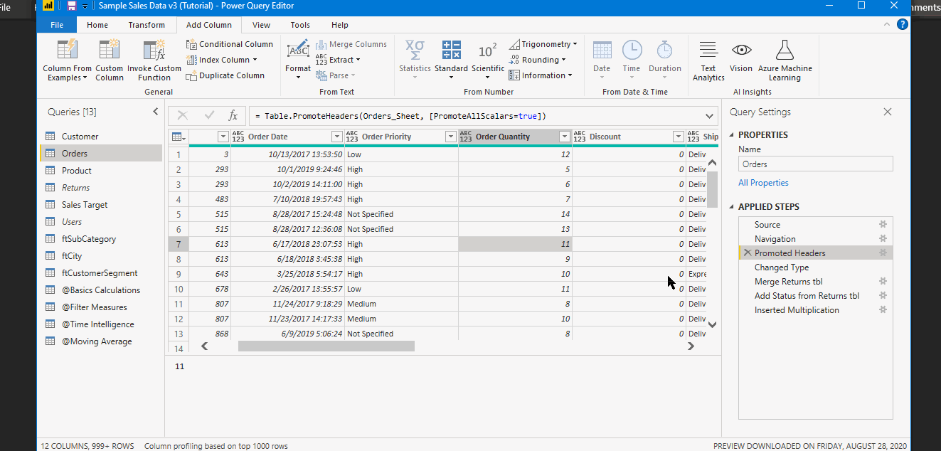 Three Tips for a Better Experience – Power Query