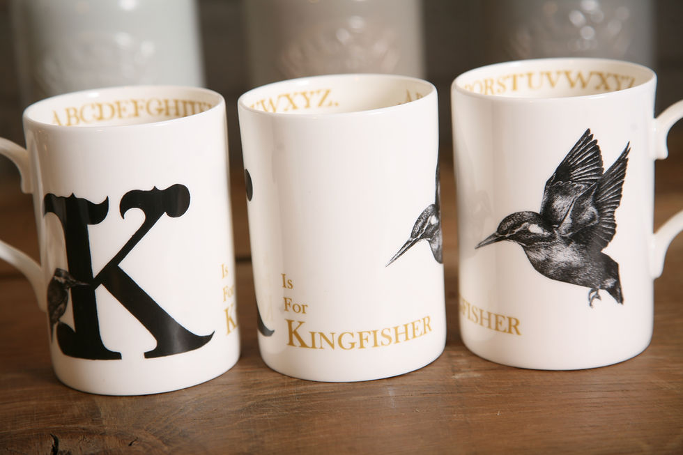 Thumbnail: K is for Kingfisher Mug